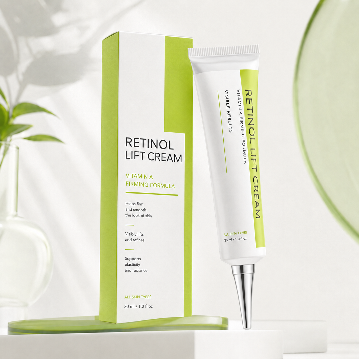 The Vita A Retinol Lift Cream Tightening Booster Set