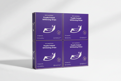 Purple Teeth Whitening Strips