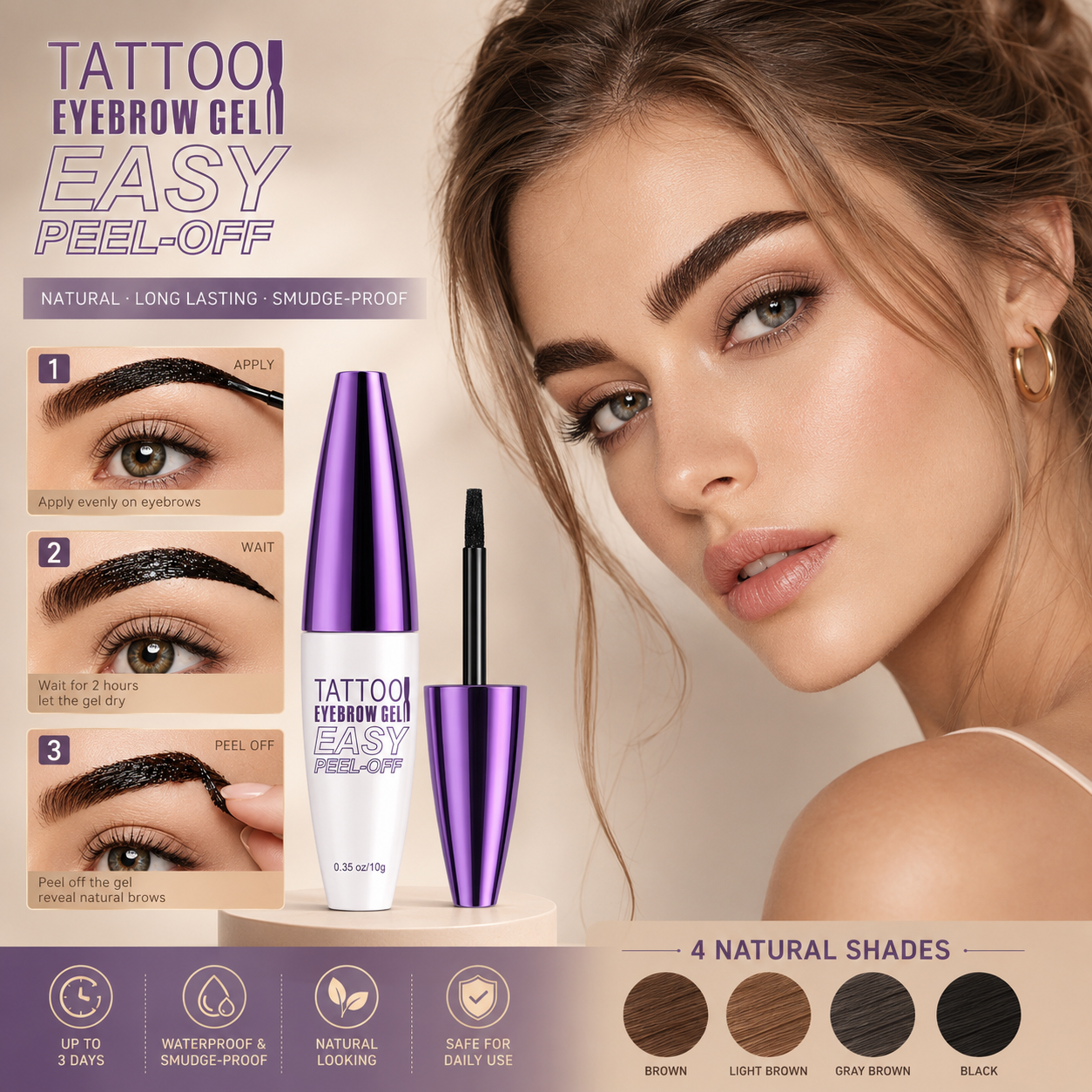 Wake Up With Perfect Brows – Lasts Up to 3 Days