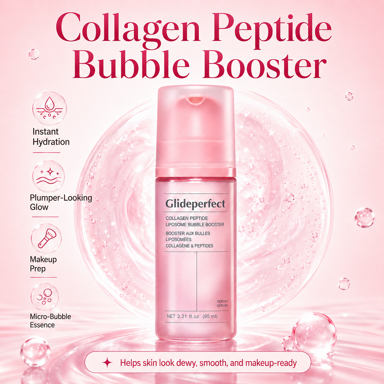 Collagen Peptide Bubble Booster Serum