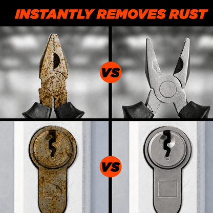 🔥Last Day-Buy 1 Get 1 Free🔥Heavy-Duty Rust Remover Spray for Metal – Multi-Purpose Fast-Acting Rust Cleaner